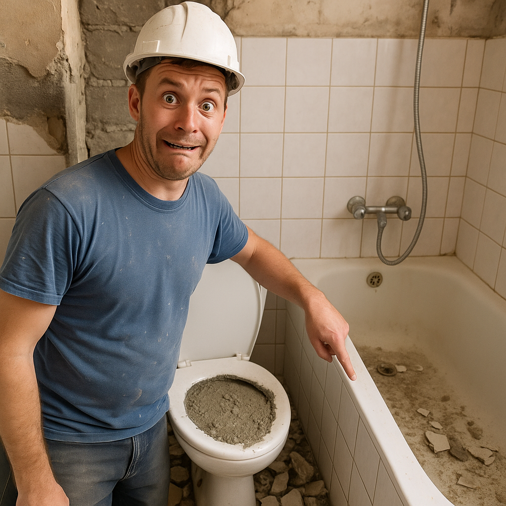 Edmonton Funny Bathroom renovation