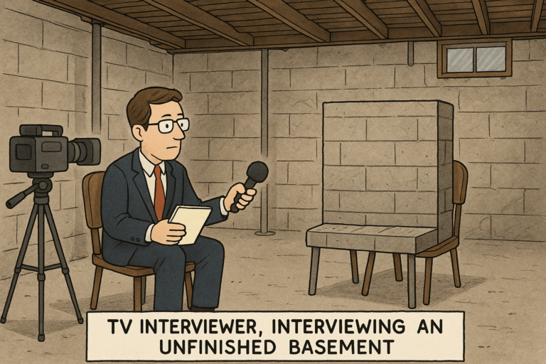 If Your Basement Could Talk: The Secret Coversation of Hidden Corners